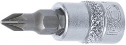 BGS technic Technic Behajtófej 6, 3 mm (1/4") Csillag PZ1 (BGS-2490) (BGS-2490)