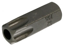 BGS technic Technic Behajtófej Hossz 30 mm Külső hatszögletű 10 mm (3/8") T-profil (Torx) T55 furattal (BGS-4655) (BGS-4655)