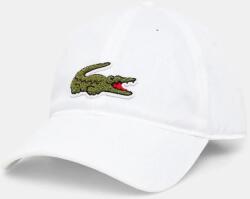 Lacoste baseball sapka fehér, nyomott mintás, RK3186 - fehér Univerzális méret
