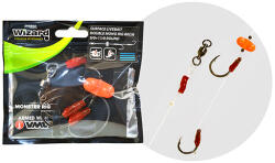 WIZARD monster surface livebait double mono rig 6/0+ 8/0 specimen (79327-801)