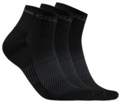 Craft Core Dry Mid 3p Sock Șosete 999000 Black 40-42 EU