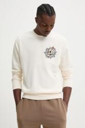 Superdry pamut melegítőfelső bézs, férfi, nyomott mintás, M2013710A-22C - bézs L