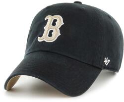 47 brand pamut baseball sapka MLB Boston Red Sox fekete, nyomott mintás, BCWS-DBLUN02GWS-BK04 - fekete Univerzális méret