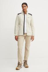 Jack Wolfskin sportos pulóver Kammweg bézs, sima, 1711281 - bézs S