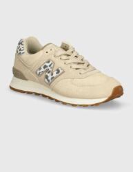 New Balance velúr sportcipő 574 bézs, WL574IH2 - bézs Női 39