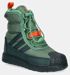 adidas Originals gyerek hótaposó SUPERSTAR 360 BOOT 2.0 - zöld 21