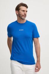 Guess t-shirt JOE férfi, nyomott mintás, U4BM11. K6YW1 - kék L