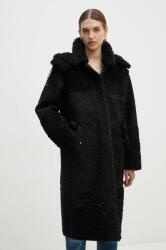 BOSS Orange kabát női, fekete, átmeneti, oversize, 50524474 - fekete 34