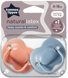 Tommee Tippee játszócumi Cherry latex 2 db 6-18hó - babymax