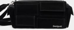 Desigual kézitáska POCKET FACE HABANA LO fekete, 24WAXP09 - fekete Univerzális méret