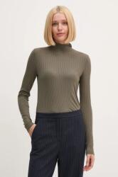 Pepe Jeans hosszú ujjú FLORY női, garbónyakú, zöld, PL505978 - zöld S - answear - 10 990 Ft
