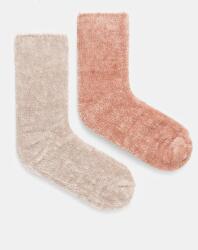 Juicy Couture zokni FELICIA COSY SOCK 2 pár bézs, női, JCAXS224715 - bézs Univerzális méret