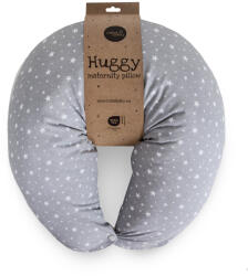 CEBA BABY szoptatós párna Huggy Basic - Szürke csillagok