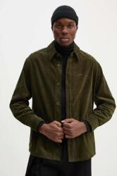 APC A. P. C. kordbársony ing surchemise bobby galléros, zöld, regular, COHBB. H02976 - zöld M