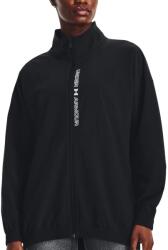 Under Armour Woven FZ Oversized Jacket-BLK Dzseki 1369890-002 Méret M - top4fitness