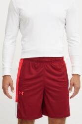 Under Armour edzős rövidnadrág Zone 7 bordó, 1383389 - burgundia XL