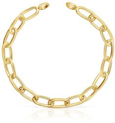 Tous aranyozott ezüst karkötő Hold Oval 1004227700 - arany Univerzális méret