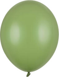  pasztel lufi 30 cm - rozmaringzöld