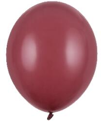 pasztel lufi 30 cm - burgundy-032c