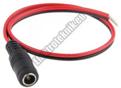 E096A 5, 5/2, 1mm DC aljzattal szerelt kábel