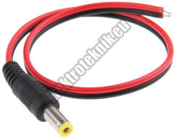  E096D 5, 5/2, 1mm DC dugóva szerelt kábel