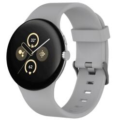 SILICONE Cserélhető szíj Google Pixel-hez Watch3 45mm szürke
