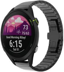  CLASSIC Fém szíj Garmin Forerunner 255 Musichoz fekete