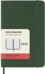 Moleskine Határidőnapló 2025 12 Hónap Napi Puha Mirtusz Zöld "P (7540152019)