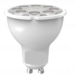 INESA Led GU10 COB spot égő, 5W led, 410 lumen, 38°, 3000K, meleg fehér (LLGU10COB5W605803000K)