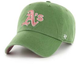 47 brand pamut baseball sapka MLB Oakland Athletics zöld, nyomott mintás, B-DBLUN18GWS-FF - zöld Univerzális méret