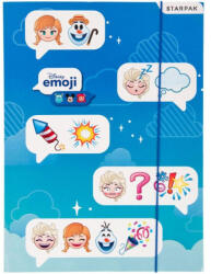 Disney Jégvarázs Emoji A/4 gumis mappa Nr1