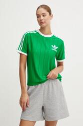 Adidas t-shirt Adicolor női, zöld, IY7227 - zöld XS