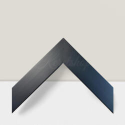 Keretshop 4 cm matt fekete EGYEDI MÉRETBEN 40B (KS191635)