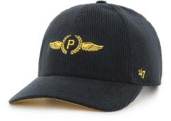 47 brand kordbársony baseball sapka MLB Pittsburgh Pirates fekete, nyomott mintás, B-SKYMF20EWS-BK - fekete Univerzális méret