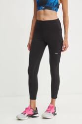 Reebok legging futáshoz Running Warming fekete, sima, 100205584 - fekete XS