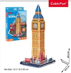 CubicFun Puzzle 3D Big Ben 21, Piese (CUW3196)