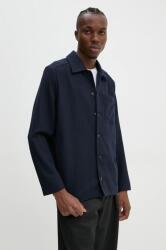 APC A. P. C. gyapjú dzseki veste jamie sötétkék, átmeneti, WOAPN. H02962 - sötétkék M