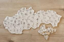 Danson - Puzzle Herbár liečivých rastlín drevené puzzle v krabičke - 1 - 39 piese