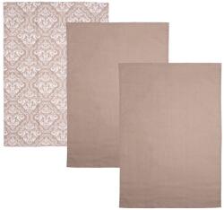 Orion Șervet de bucătărie Beige, 50 x 70 cm, set 3 buc