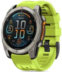 Tech-protect Silicone Garmin Fenix 5 / 6 / 6 Pro / 7 / 8 (47 Mm) / E Lime (5906302377206)