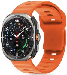 Tech-protect Silicone Line Samsung Galaxy Watch Ultra (47 Mm) Orange (5906302376421)