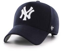 47 brand sapka gyapjúkeverékből MLB New York Yankees sötétkék, nyomott mintás, B-CHSMD17WIS-NY - sötétkék Univerzális méret