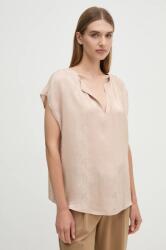 Sisley felső bézs, női, mintás, 57U5LQ07Q - bézs L