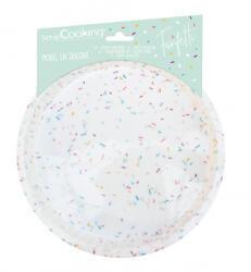 ScrapCooking Formă de copt din silicon colorată - Funfetti rotundă O22 cm x 3 cm