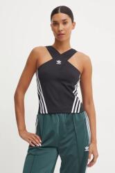 Adidas felső Tank fekete, női, mintás, JM9258 - fekete XXS