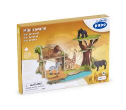 Papo Mini Display Savana (Papo33106) - ejuniorul Figurina