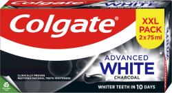 Pasta de dinți Colgate Advanced White Charcoal 2 x 75 ml