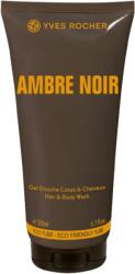 Yves Rocher Gel de duș pentru corp și păr Ambre Noir 200 ml