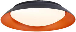 OSRAM Orbis Plate fürdőszobai mennyezeti LED lámpa fekete-narancssárga színben, 48 cm (4099854285936)