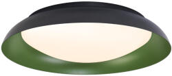 OSRAM Orbis Plate fürdőszobai mennyezeti LED lámpa, fekete-zöld színben, 48 cm (4099854285875)